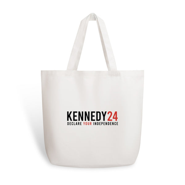 Kennedy 2024 Declare Your Independence Cotton Tote Bag