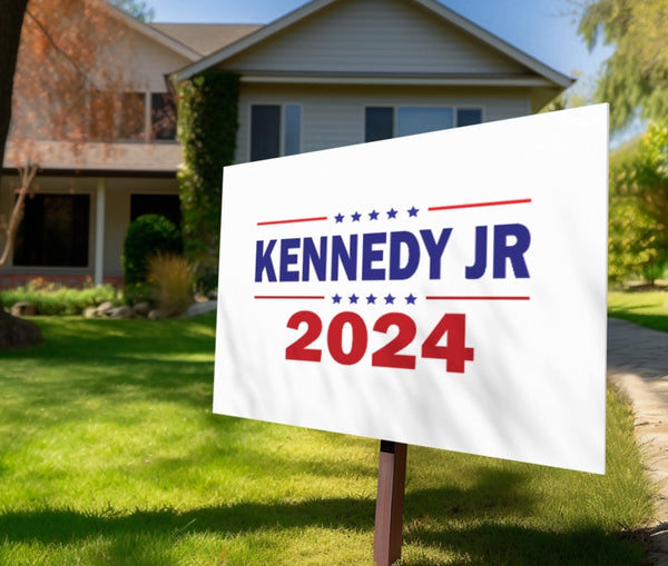 RFK JR - Lawn-Yard Sign Kennedy Jr 2024